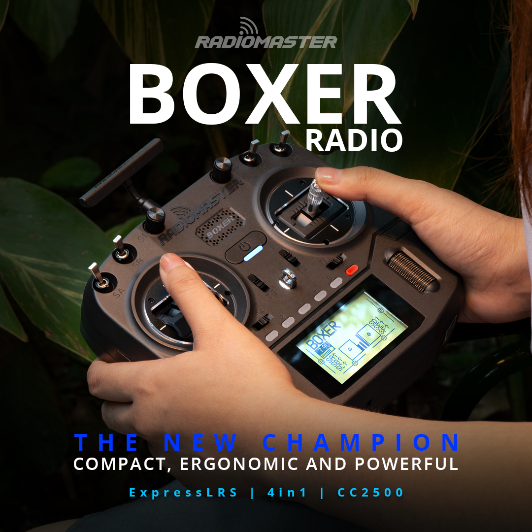 RadioMaster Boxer  2.4G 16ch H - Drone Gimbal Controller review and price
