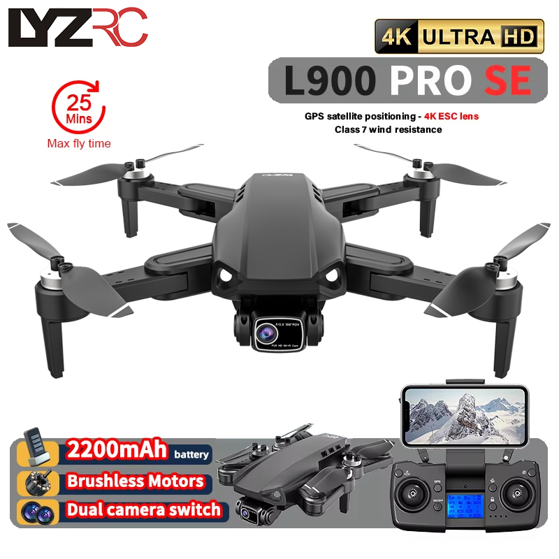 L900 Pro SE MAX GPS Drone 4K P - Drone Gimbal 2 Axis review and price